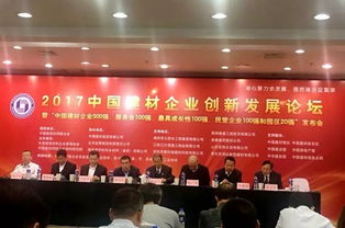 喜讯 13家石材企业入围 2017中国建材企业500强